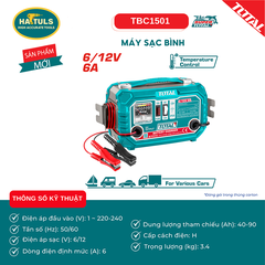 Máy sạc bình - TBC1501