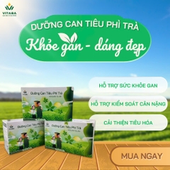 Dưỡng can tiêu phì trà - Tan mỡ máu, giảm béo