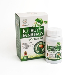 Viên ích huyết minh não - Tăng cường trí nhớ, lưu thông khí huyết giảm tiền đình