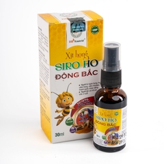Xịt họng siro ho Đông Bắc giảm dịu ngay các triệu chứng ho, kích ứng