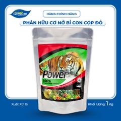 PHÂN BÓN HỮU CƠ NỞ BỈ CỌP ĐỎ (túi 1kg - 25kg)