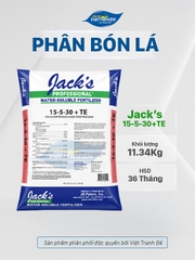 PHÂN BÓN LÁ (MỸ) HÒA TAN NPK 15-5-30+TE VIỆT TRANH ĐỀ