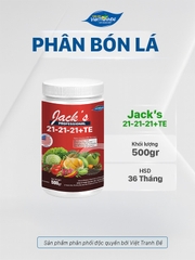 PHÂN BÓN LÁ (MỸ) HÒA TAN NPK 21-21-21+TE VIỆT TRANH ĐỀ
