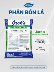 PHÂN BÓN LÁ (MỸ) HÒA TAN NPK 30-10-10+1,8Mg VIỆT TRANH ĐỀ