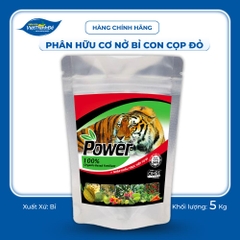 PHÂN BÓN HỮU CƠ NỞ BỈ CỌP ĐỎ (túi 1kg - 25kg)