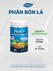 PHÂN BÓN LÁ (MỸ) HÒA TAN NPK 30-10-10+1,8Mg VIỆT TRANH ĐỀ