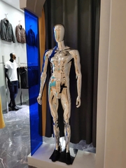 Manocanh Nam Mạ Bạc - Nhập Khẩu - Chất Liệu Nhựa Cao Cấp – Đẳng Cấp Cho Showroom Thời Trang
