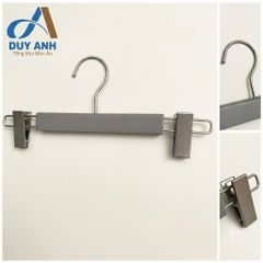 Kẹp Quần Gỗ Ghi Cao Cấp - Kẹp Mạ Crom