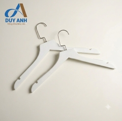 Móc Áo Gỗ Nữ -  Bằng - Đầu Mạ Crom Bạc
