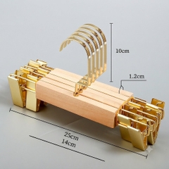 Kẹp Quần Gỗ Trẻ Em - Kẹp Mộc Vàng