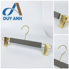 Kẹp Quần Gỗ Ghi Cao Cấp - Kẹp Mạ Crom