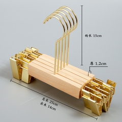 Kẹp Quần Gỗ Trẻ Em - Kẹp Mộc Vàng