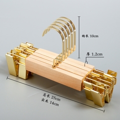 Kẹp Quần Gỗ Trẻ Em - Kẹp Mộc Vàng