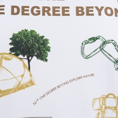 Áo T-shirt 361º Nam W552533109-1C