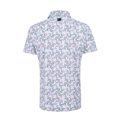 Áo Polo le coq golf Nam LG6SHS05MV-WH00
