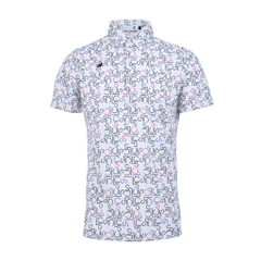Áo Polo le coq golf Nam LG6SHS05MV-WH00