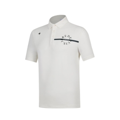 Áo Polo le coq golf Nam GQ121MTS21-WHTE