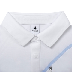 Áo Polo le coq golf Nam GQ121MTS32-WHTE
