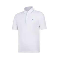 Áo Polo le coq golf Nam GQ121MTS35-WHTE