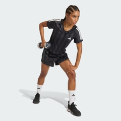 Quần short tập luyện adidas Hyperglam 3 sọc Nữ - KD7025