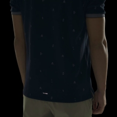 Áo Polo golf adidas Monogram Nam - JZ4364