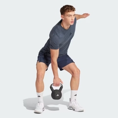 Quần short tập luyện adidas Designed-for-Training 3 sọc Nam - JI8132