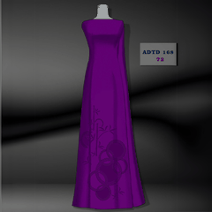 Vải Áo Dài Tây Đô – Lụa Tô Châu In 4D – Họa Tiết Cây Trúc & Trống Đồng – Đa Dạng Màu Sắc