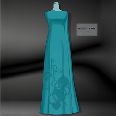 Vải Áo Dài Tây Đô – Lụa Tô Châu In 4D – Họa Tiết Cây Trúc & Trống Đồng – Đa Dạng Màu Sắc