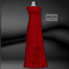 Vải Áo Dài Tây Đô – Lụa Tô Châu In 4D – Họa Tiết Cây Trúc & Trống Đồng – Đa Dạng Màu Sắc