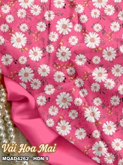 Tây Đô - Vải May Áo Dài Hoa Nhí, Cúc Họa Mi Siêu Đẹp