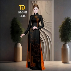 Vải May Áo Dài Tây Đô – Lụa Tô Châu In 3D Họa Tiết Hoa Sen Cao Cấp