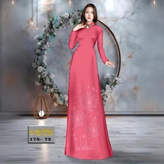 Tây Đô - Vải May áo Dài Lụa Tô châu in 4D , Hoạ Tiết Hoa Gió Siêu Đẹp Họa Tiết Đơn giản Nhẹ Nhàn