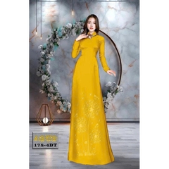 Tây Đô - Vải May áo Dài Lụa Tô châu in 4D , Hoạ Tiết Hoa Gió Siêu Đẹp Họa Tiết Đơn giản Nhẹ Nhàn