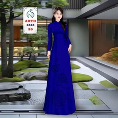 🎋 Tây Đô - Vải May Áo Dài Lụa Tô Châu In 4D | Họa Tiết Cây Trúc & Chữ Hỷ Sang Trọng