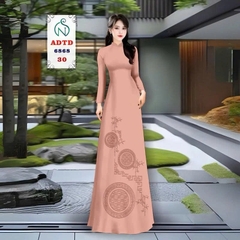 🎋 Tây Đô - Vải May Áo Dài Lụa Tô Châu In 4D | Họa Tiết Cây Trúc & Chữ Hỷ Sang Trọng