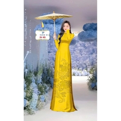 Tây Đô - Vải May Áo Dài Lụa Tô Châu In 4D Mới Nhất | Mềm Mịn, Cao Cấp, Họa Tiết Sắc Nét