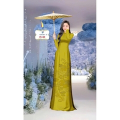 Tây Đô - Vải May Áo Dài Lụa Tô Châu In 4D Mới Nhất | Mềm Mịn, Cao Cấp, Họa Tiết Sắc Nét