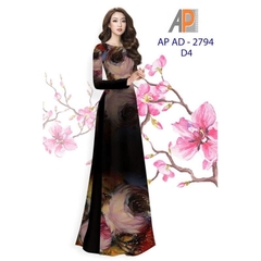 Tây Đô - Vải May Áo Dài Lụa Hồng Anh Siêu Đẹp | Họa Tiết Hoa Tà & Hoa Ngực Phối Hoa Mờ Tinh Tế