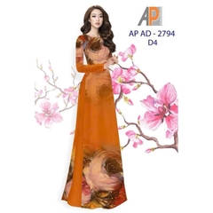 Tây Đô - Vải May Áo Dài Lụa Hồng Anh Siêu Đẹp | Họa Tiết Hoa Tà & Hoa Ngực Phối Hoa Mờ Tinh Tế