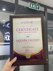 Kỷ Niệm Chương Gỗ Nhôm In - Mẫu 1