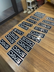 Tem Nhãn Kim Loại - Kích thước tùy chỉnh