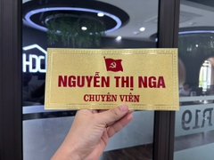 Mặt Biển Chức Danh Đồng 0,2mm