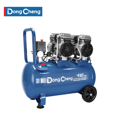 Máy Nén Khí Sạch DongCheng DQE1200x2/50L 2400W 8 Bar Bình 50L Lưu Lượng 150L/Phút