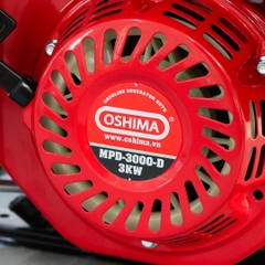 Tổ máy phát điện OSHIMA MPD-3000-D 3.0KW Đỏ 4 thì (chạy xăng)
