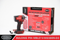 Mở bu lông pin lithium Oshima MBL21V-NG380N-D2 (Thân máy)