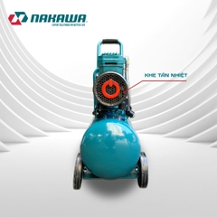 Máy nén khí không dầu, tốc nhanh, siêu êm Nakawa NK-BH2530E - 30 lít 1875W