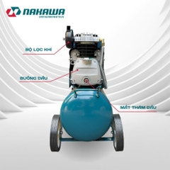 Máy Nén Khí đầu liền 2 tụ NAKAWA NK-2T3035PRO 2250W 35L