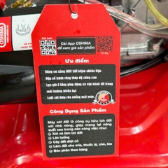 Máy xới đất OSHIMA XDX-18 4.0HP Đỏ