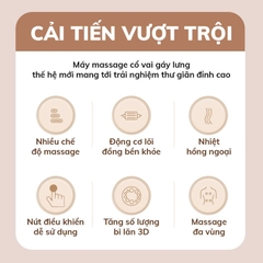 Máy massage cổ-vai-gáy-lưng Queen Crown MC002