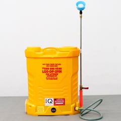 Máy phun thuốc trừ sâu, côn trùng điện Con Ong Vàng Li20-DP-2pin Vàng Pin lithium 12V8Ah-SP